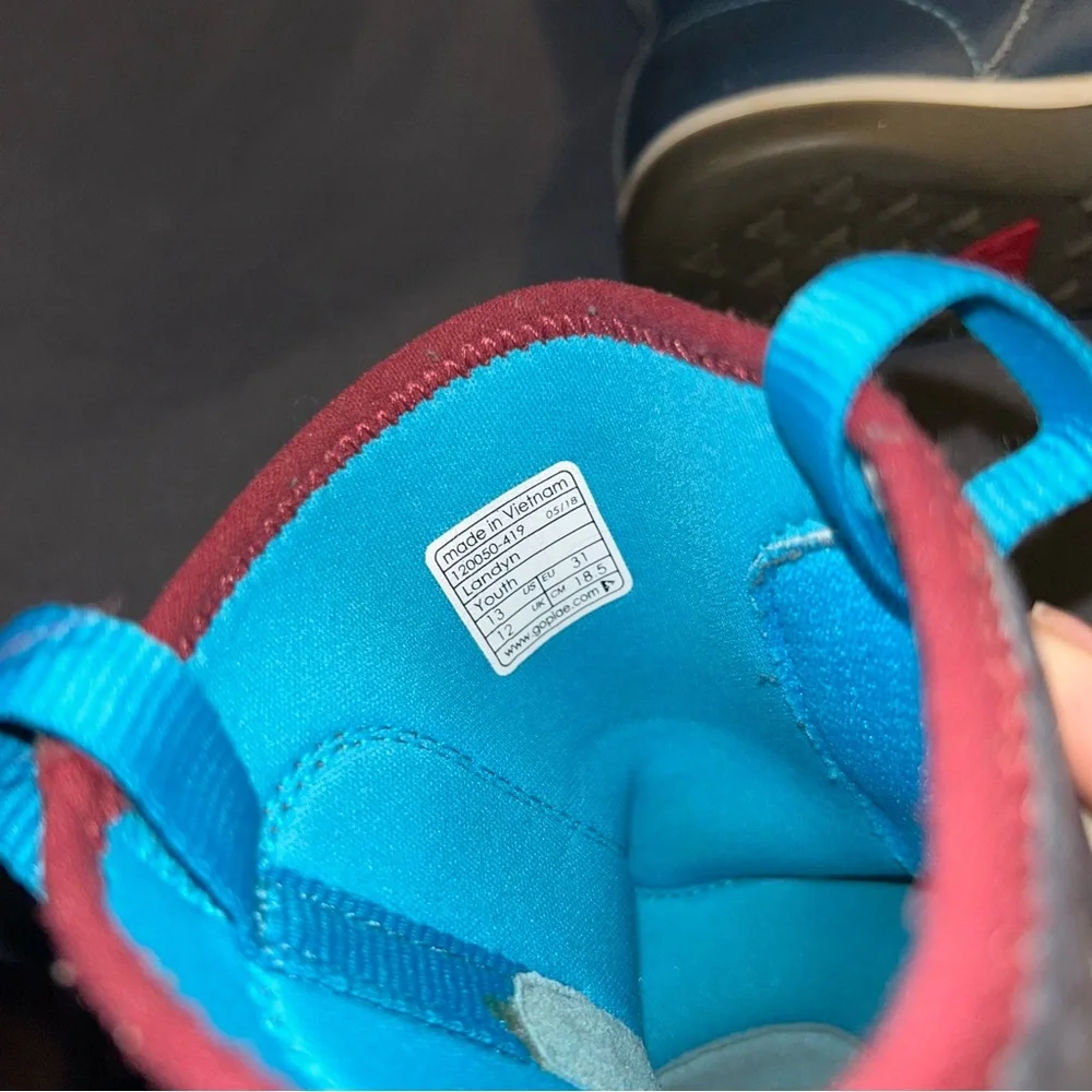 PLAE Navy and Gray Kids Boots
